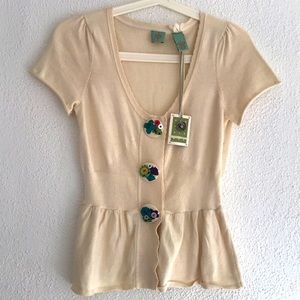 Retro Anthropologie cardigan